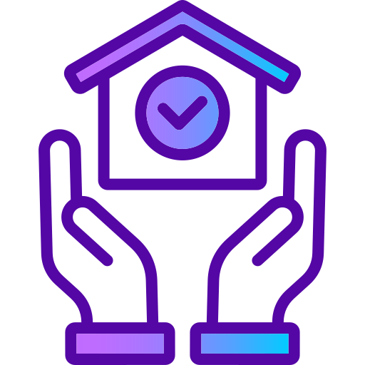 Home insurance Generic gradient lineal-color icon