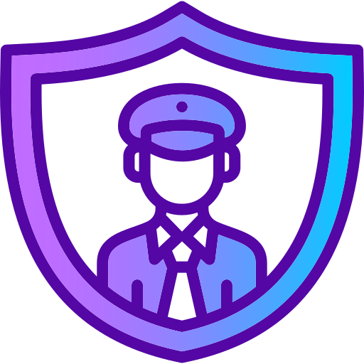 Security officer Generic gradient lineal-color icon