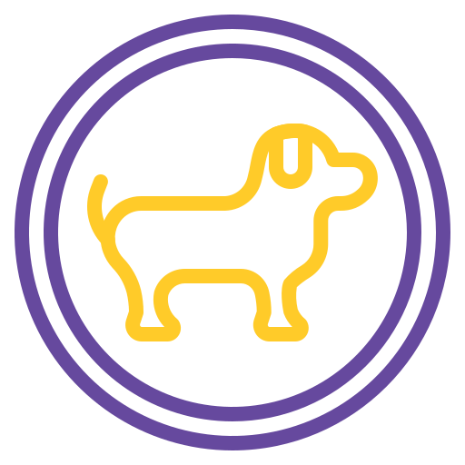 perro Generic color outline icono