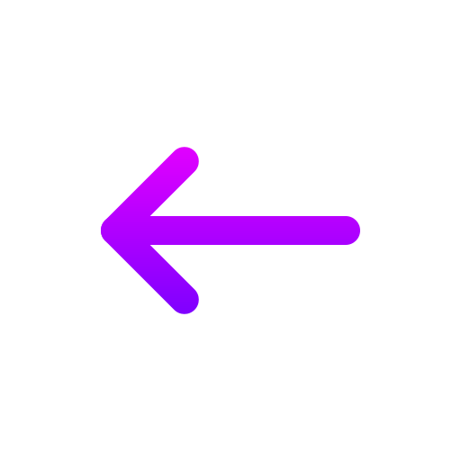 左矢印 Generic gradient outline icon