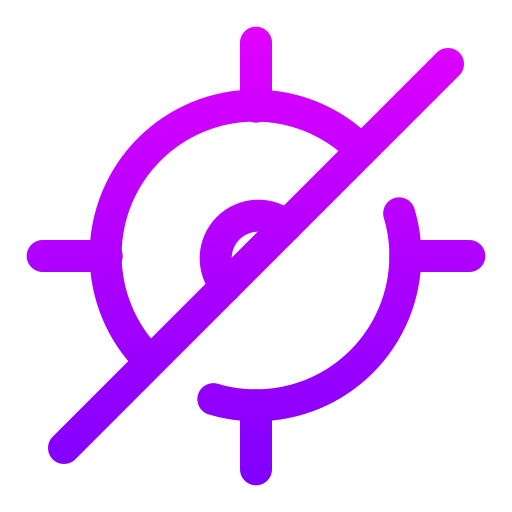 Target Generic gradient outline icon