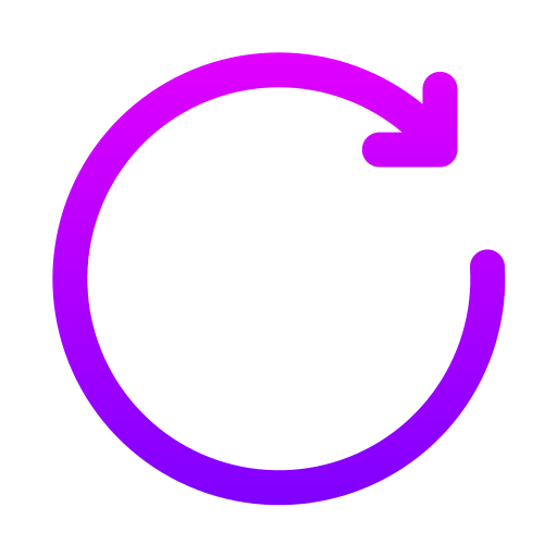 回転 Generic gradient outline icon
