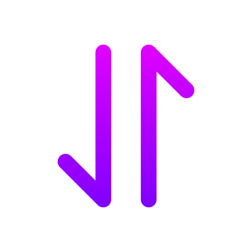 Tranfer Generic gradient outline icon