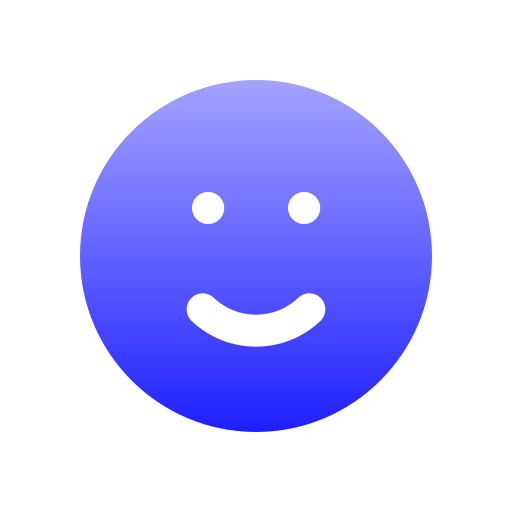 행복한 얼굴 Generic gradient fill icon