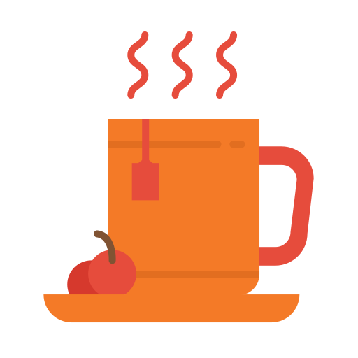 tè caldo Generic color fill icona