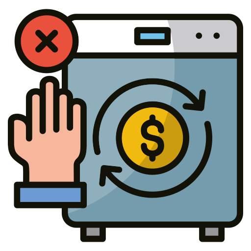 przeciwdziałanie praniu pieniędzy Generic color lineal-color ikona