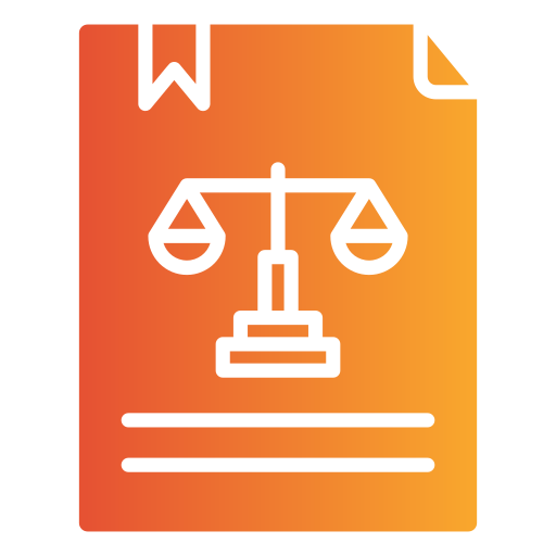 法律 Generic gradient fill icon
