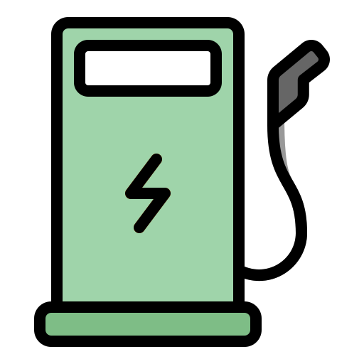 Charging station Generic color lineal-color icon