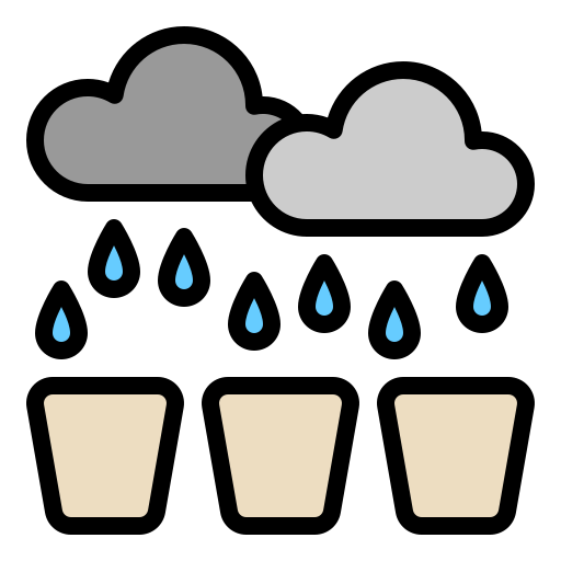 빗물 Generic color lineal-color icon