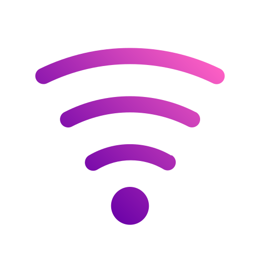 wi-fi Generic gradient fill ikona