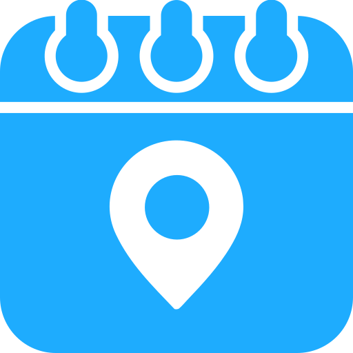 Location Generic color fill icon