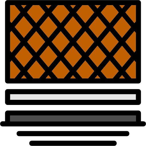 pavimentazione Generic color lineal-color icona
