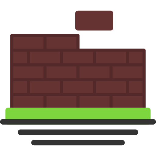 Brickwork Generic color fill icon