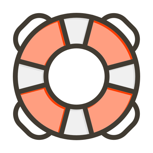rettungsring Generic color lineal-color icon