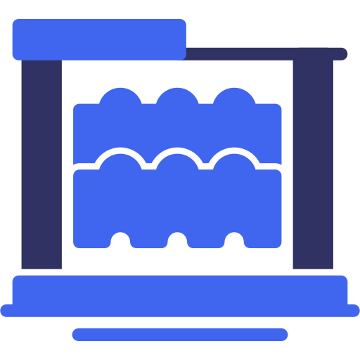 Roofing Generic color fill icon