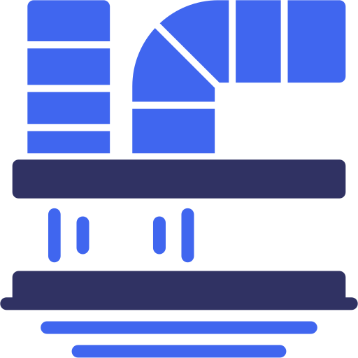 kanały Generic color fill ikona