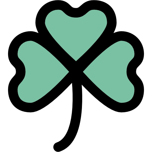 Clover Curved Lineal color icon