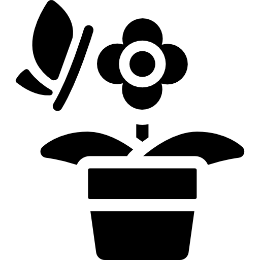 kwiat Curved Fill ikona