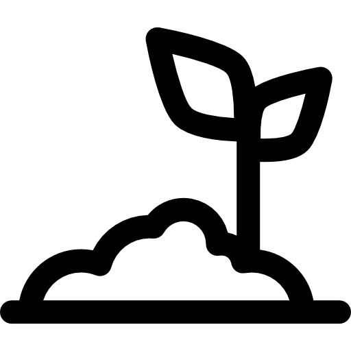 つぼみ Curved Lineal icon