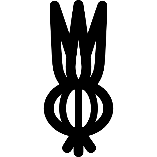 Żarówka Curved Lineal ikona