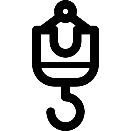 クレーン Curved Lineal icon