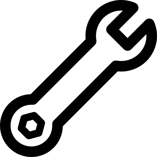 klucz Curved Lineal ikona