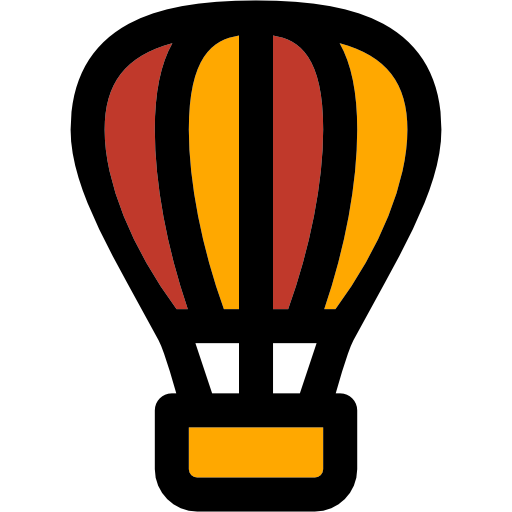 熱気球 Vector Market Light Rounded icon