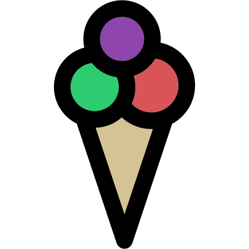 helado Vector Market Light Rounded icono