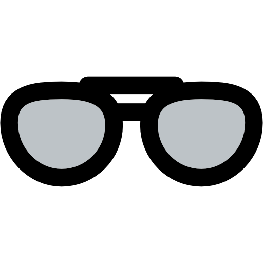 occhiali da sole Vector Market Light Rounded icona