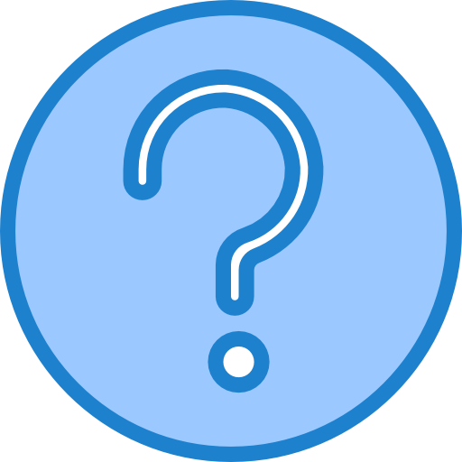 질문 srip Blue icon