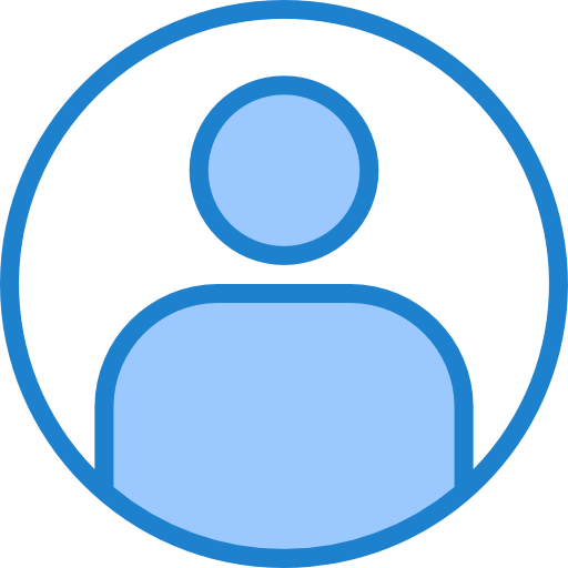 사용자 srip Blue icon