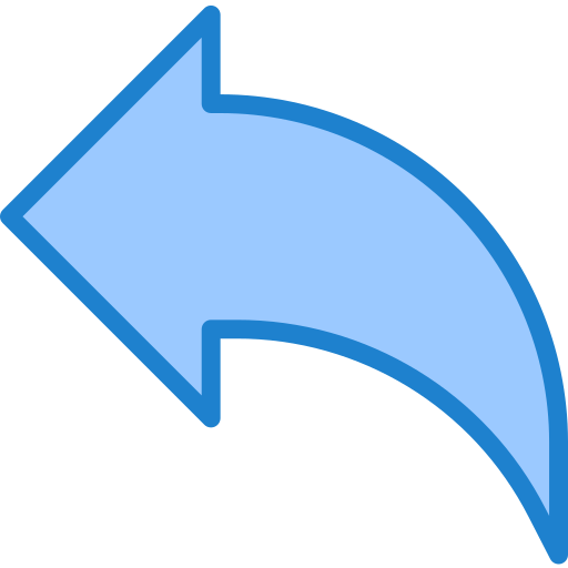 rug srip Blue icoon