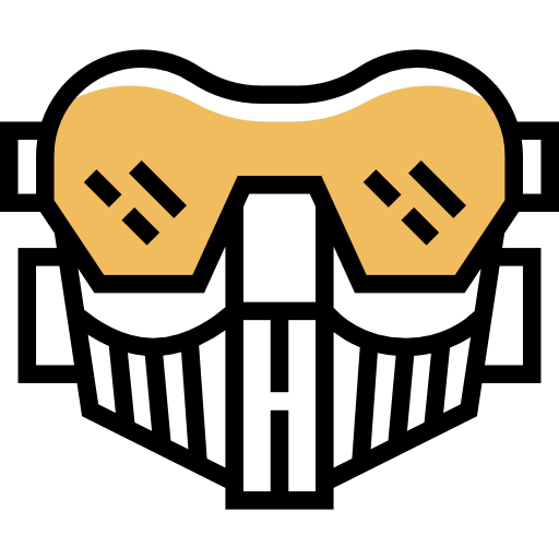 Goggles Meticulous Yellow shadow icon