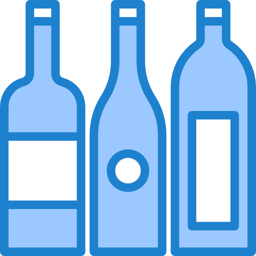 vinho srip Blue Ícone