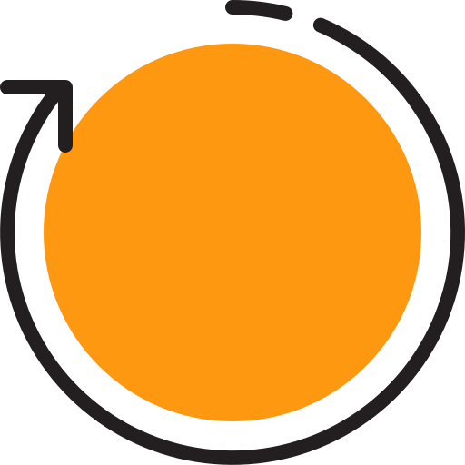 okrągła strzała xnimrodx Lineal Color ikona