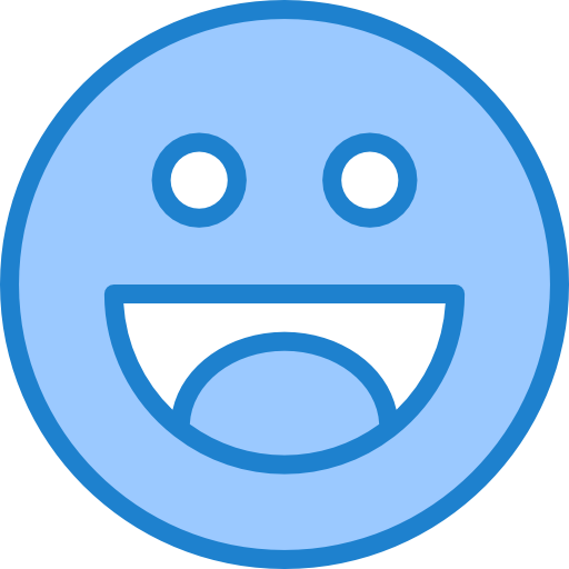 sonrisa srip Blue icono