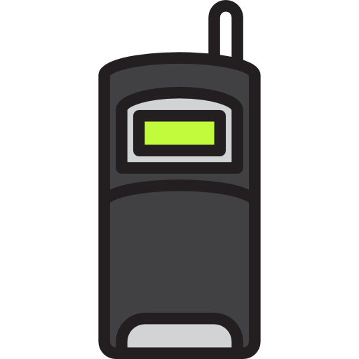 teléfono móvil xnimrodx Lineal Color icono