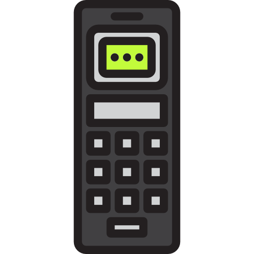 teléfono móvil xnimrodx Lineal Color icono