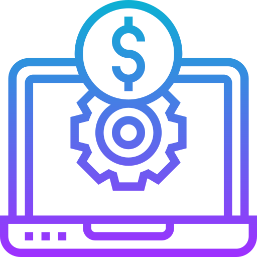 system Meticulous Gradient icon