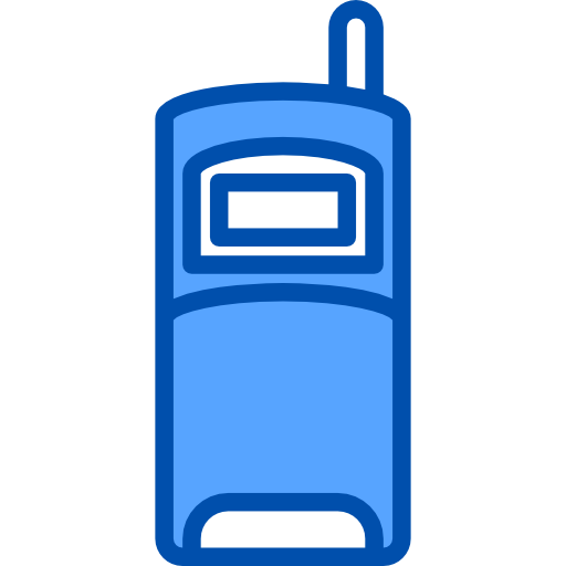 Mobile phone xnimrodx Blue icon