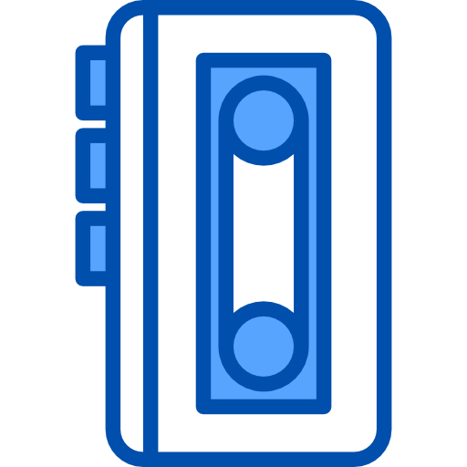Voice recorder xnimrodx Blue icon
