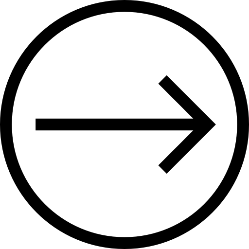 flecha correcta Pictogramer Outline icono