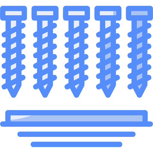 tornillos Generic color lineal-color icono