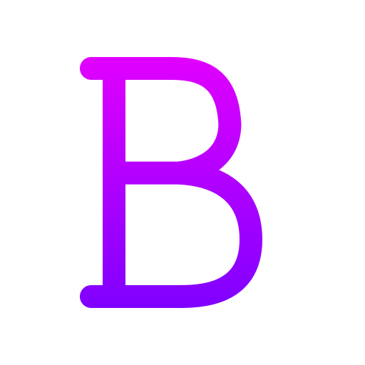Bold Generic gradient outline icon
