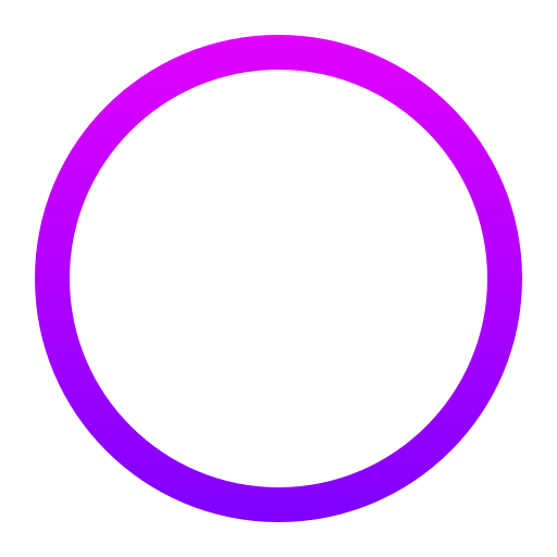원 Generic gradient outline icon