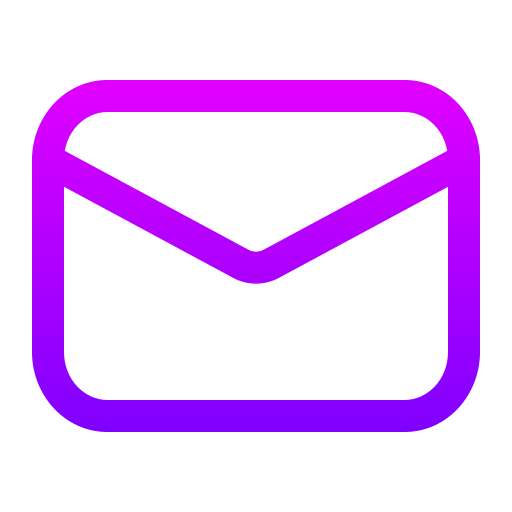 mail Generic gradient outline icoon
