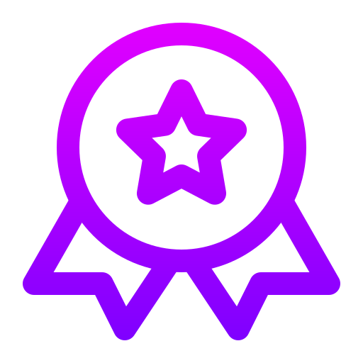 Medal Generic gradient outline icon