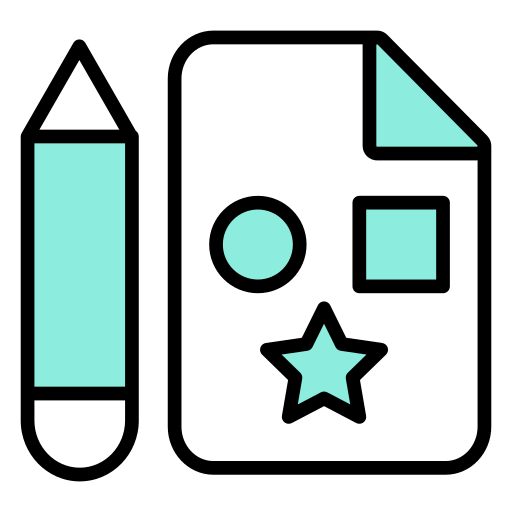 Дизайн логотипа Generic color lineal-color иконка
