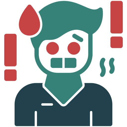 Anxiety Generic color fill icon