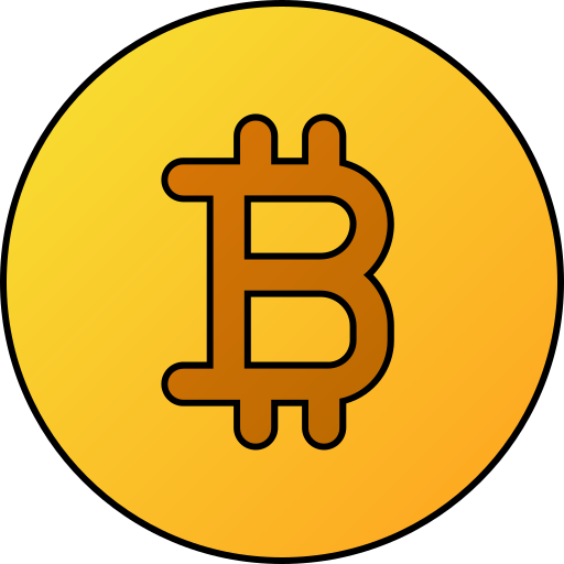 bitcoin Generic gradient lineal-color Icône